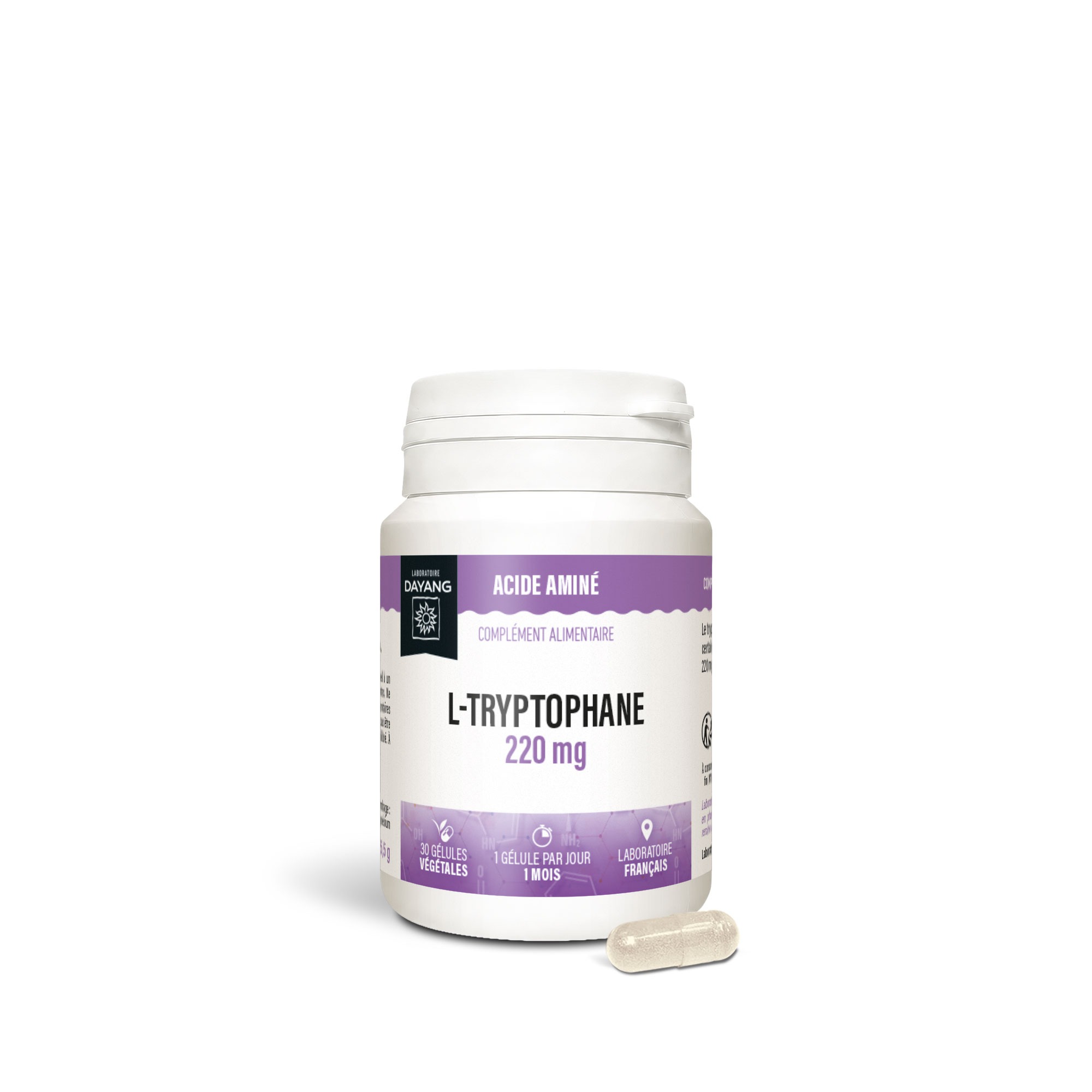 L-tryptophane 220 mg